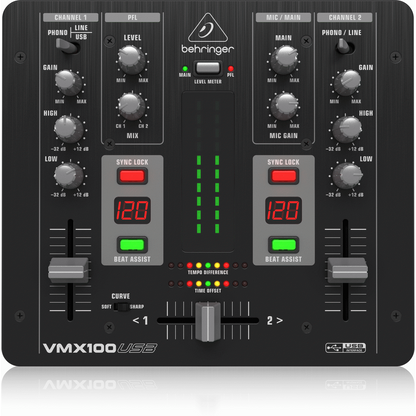 Behringer VMX100USB Pro DJ Mixer