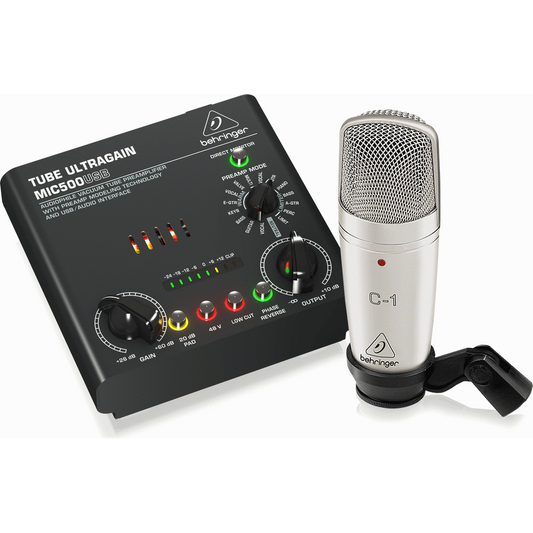 Behringer Voice Studio Recording Bundle