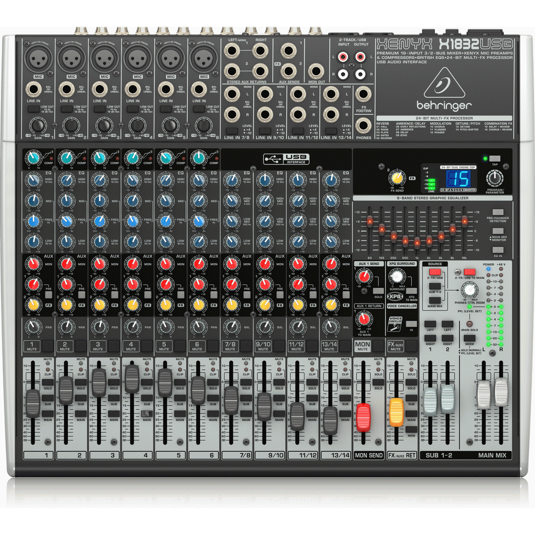 Behringer XENYX X1832USB Mixer