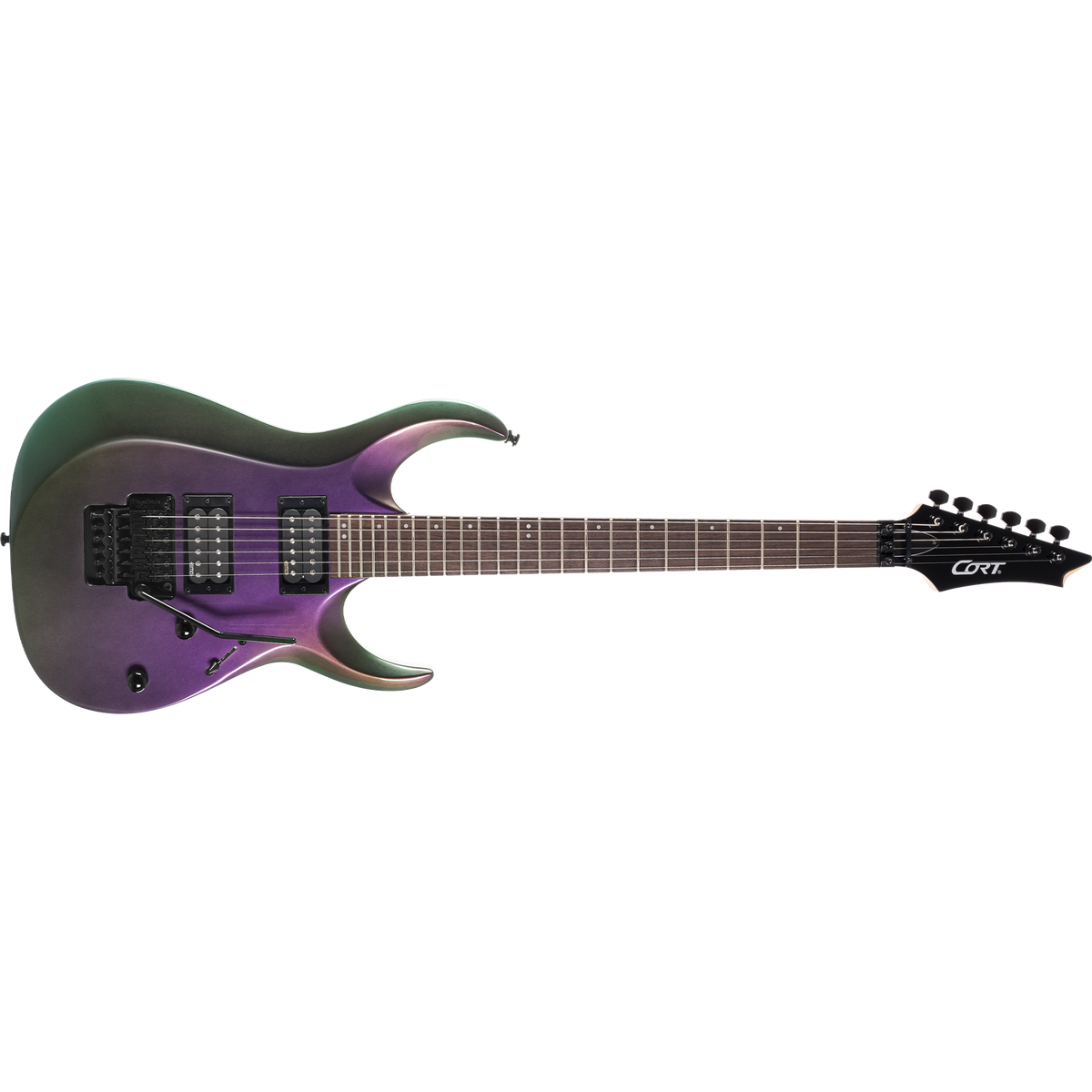 Cort X300 Electric Guitar – Flip Purple
