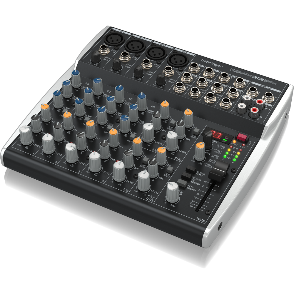 Behringer XENYX 1202SFX 12CH Mixer W/USB & FX