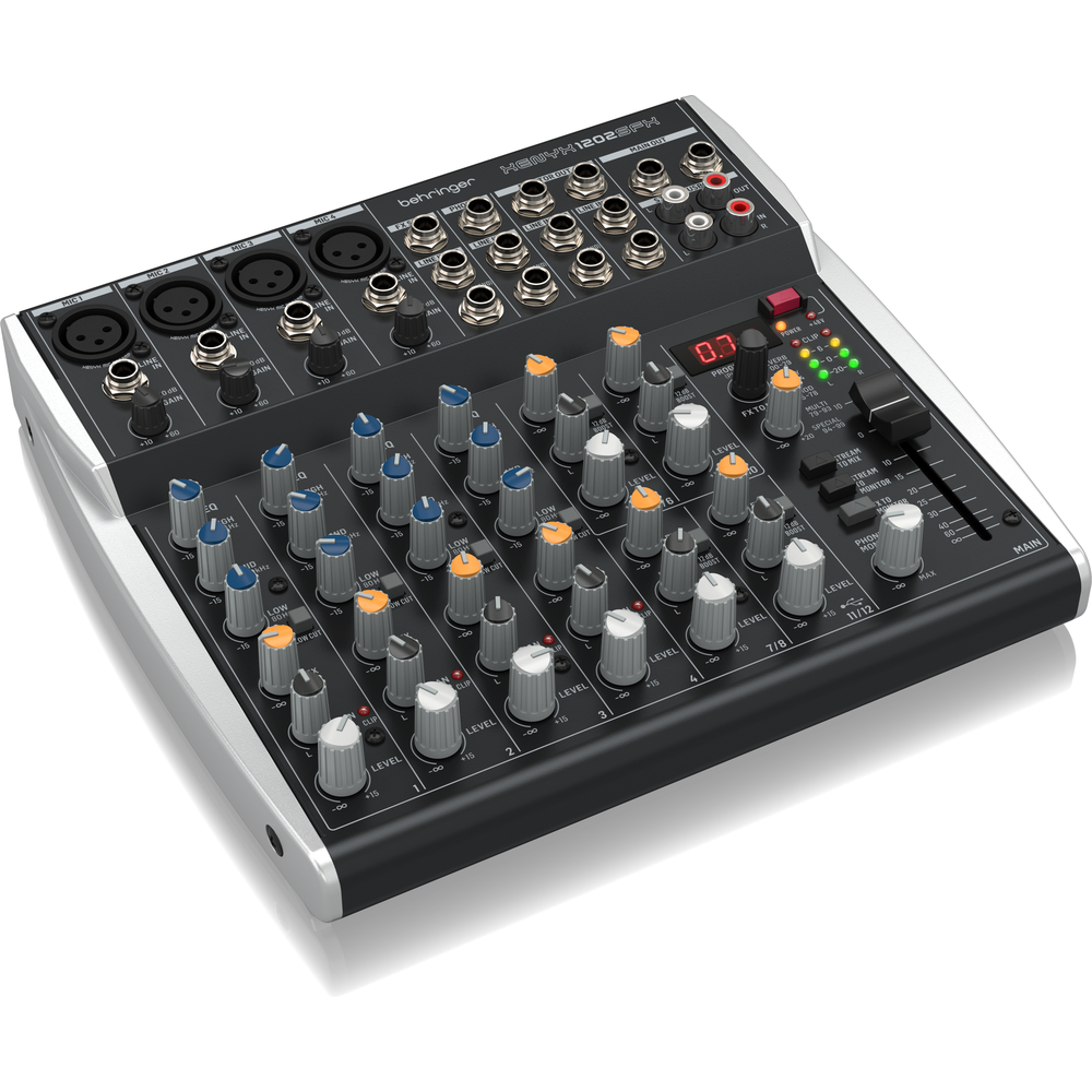 Behringer XENYX 1202SFX 12CH Mixer W/USB & FX