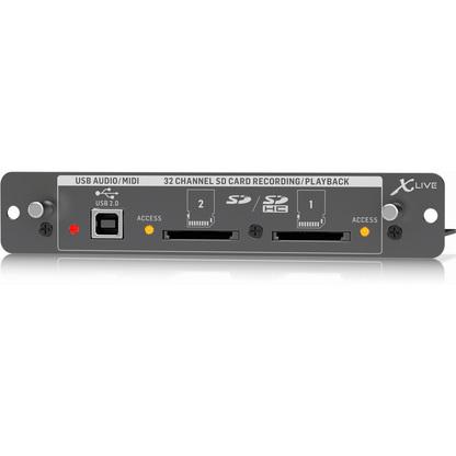 Behringer X-LIVE 32-Channel Expansion Card For X32 Live Recording/Playback