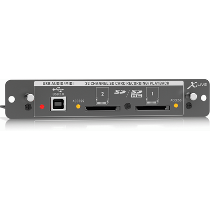 Behringer X-LIVE 32-Channel Expansion Card For X32 Live Recording/Playback