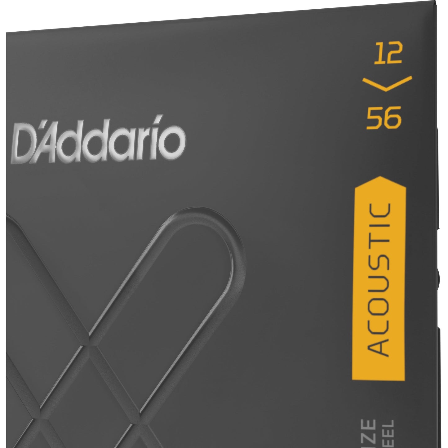 D'Addario XTABR1256 XT 80/20 Bronze Acoustic Guitar Strings, Light Top/Medium Bottom, 12-56