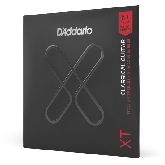 D'Addario XT Classical Dynacore Titanium – Normal Tension