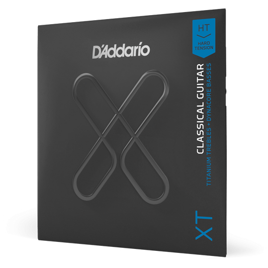 D'Addario XT Classical Dynacore Titanium – Hard Tension