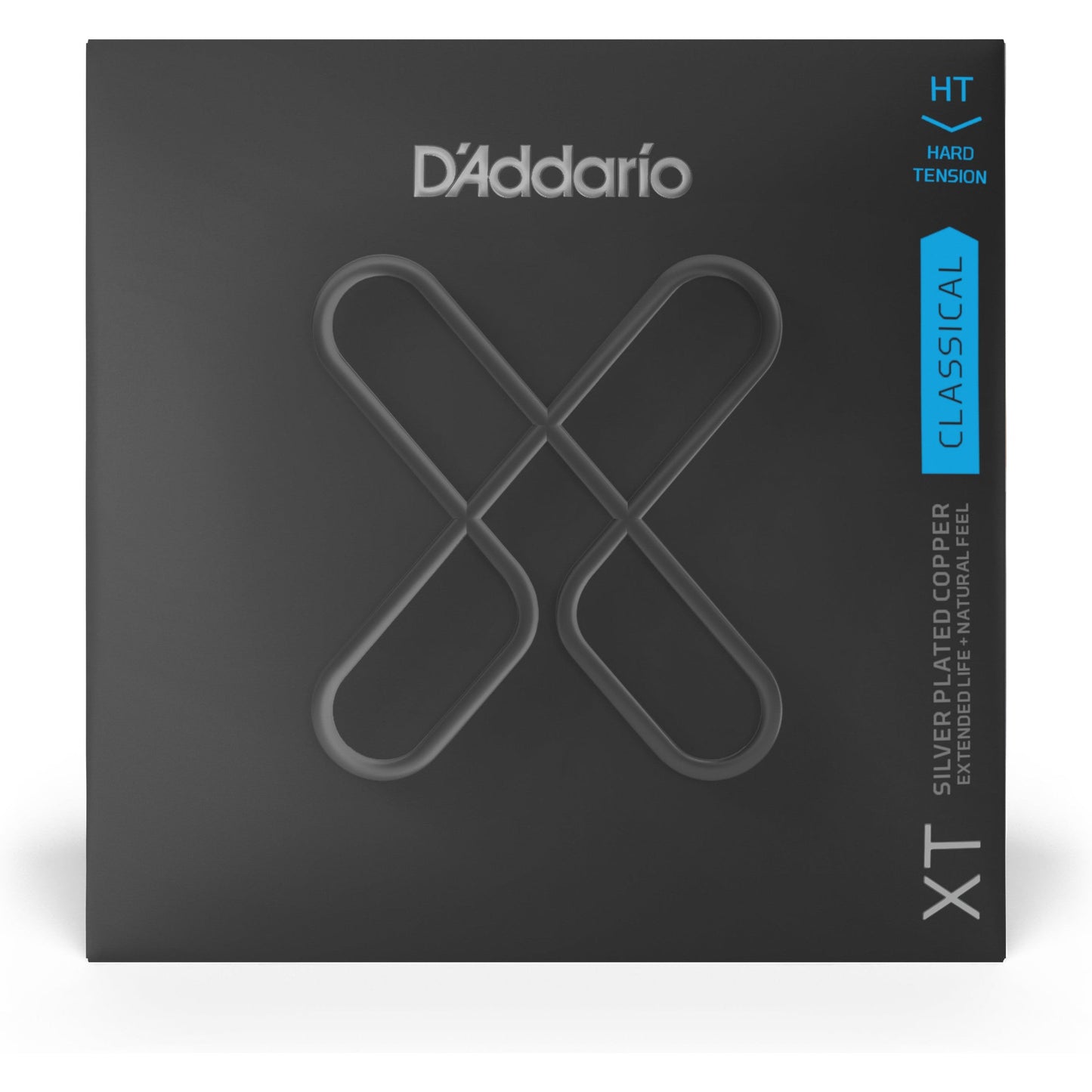 D'Addario XTC46 XT Classical Silver Plated Copper, Hard Tension