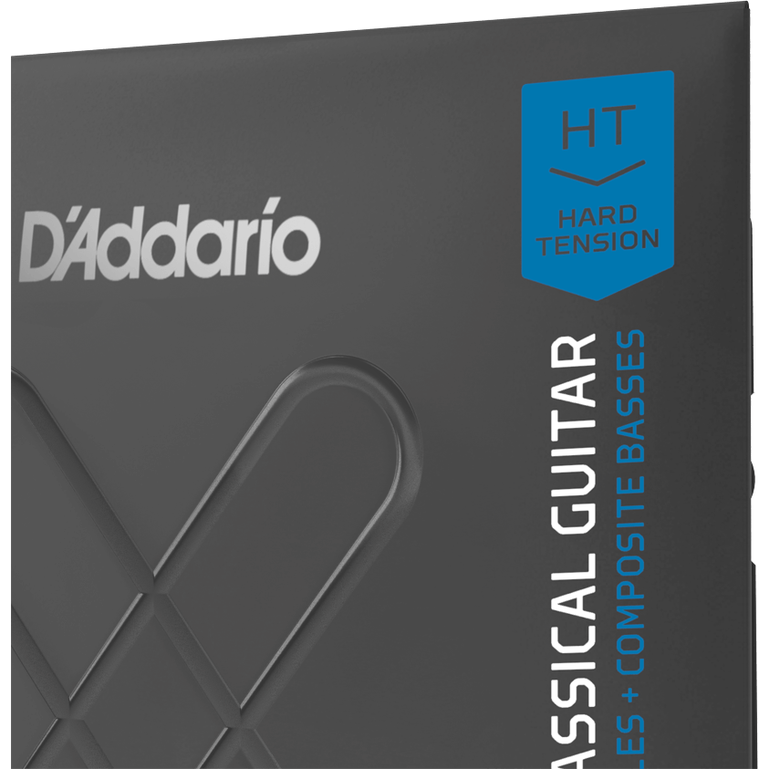 D'Addario XT Classical Silver-Plated Copper – Hard Tension
