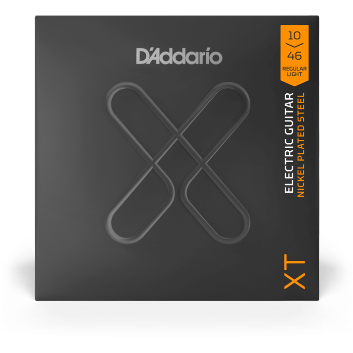 D'Addario XT Electric Nickel-Plated Steel – Regular Light – 10-46