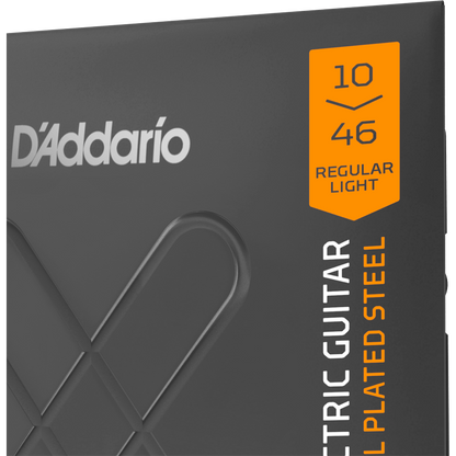 D'Addario XT Electric Nickel-Plated Steel – Regular Light – 10-46