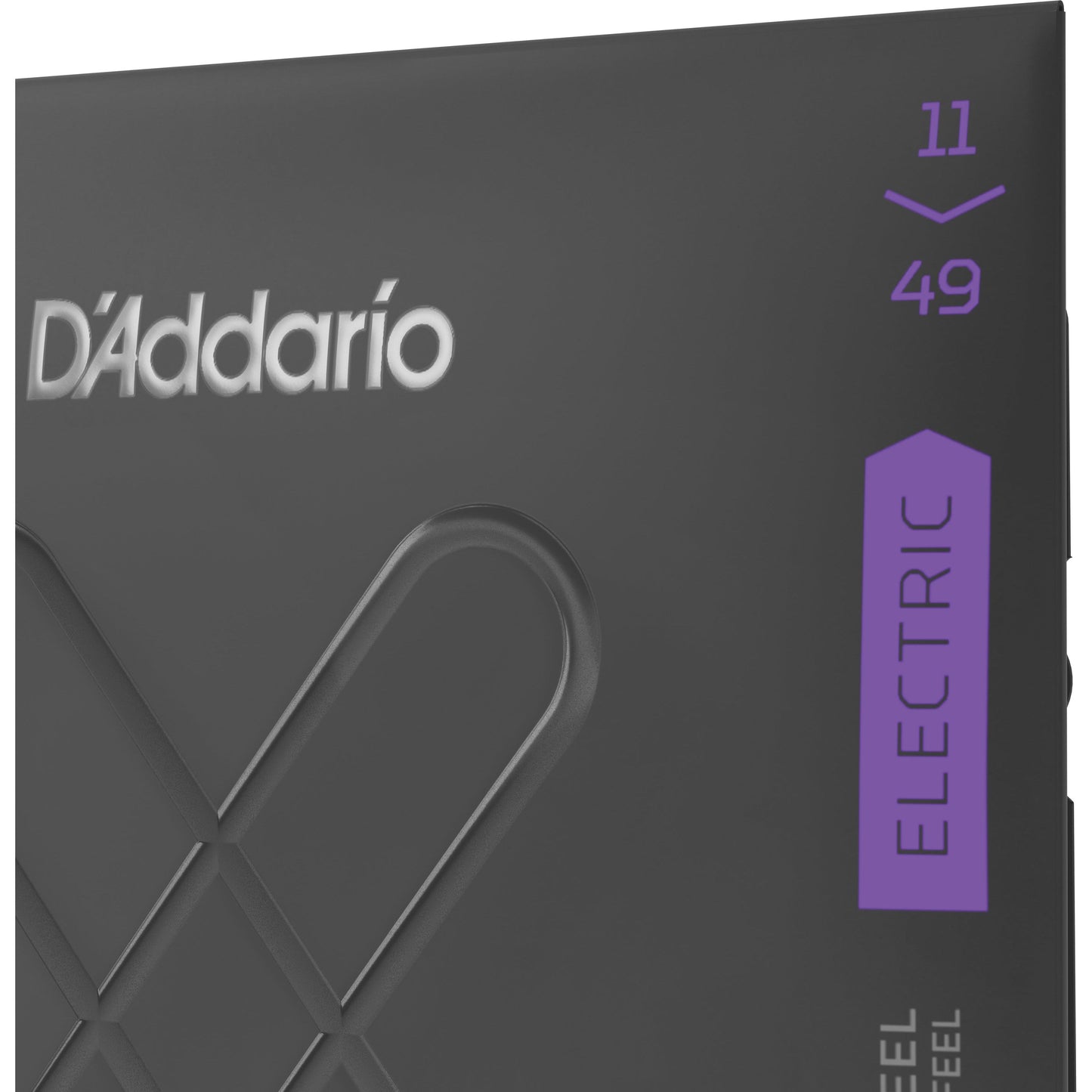 D'Addario XTE1149XT Electric Nickel Plated Steel Electric Guitar Strings, Medium, 11-49