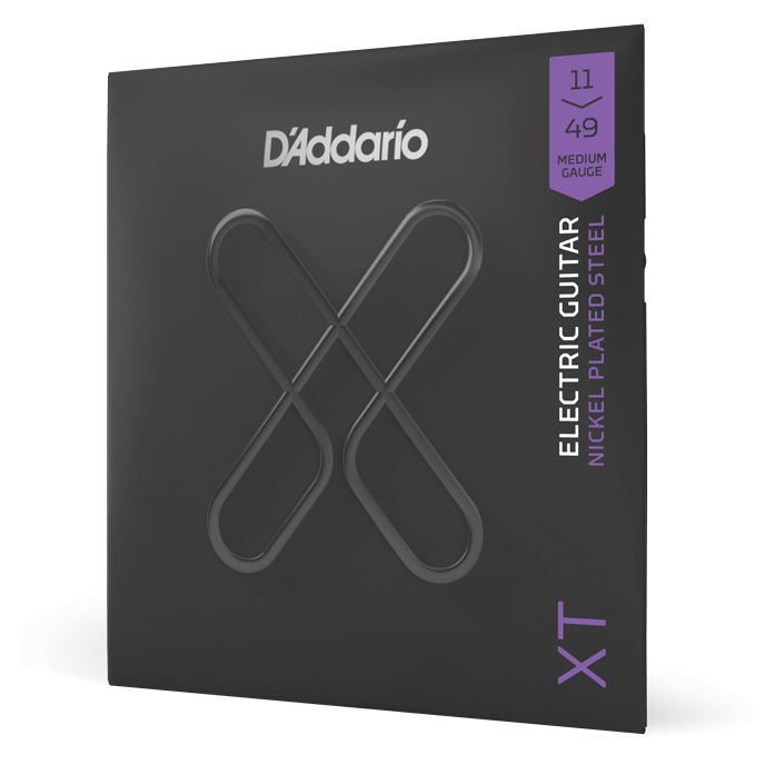 D'Addario XT Electric Nickel-Plated Steel – Medium – 11-49 (3 Pack)