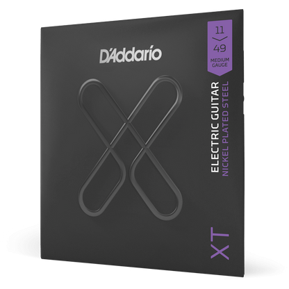 D'Addario XT Electric Nickel-Plated Steel – Medium – 11-49 (3 Pack)