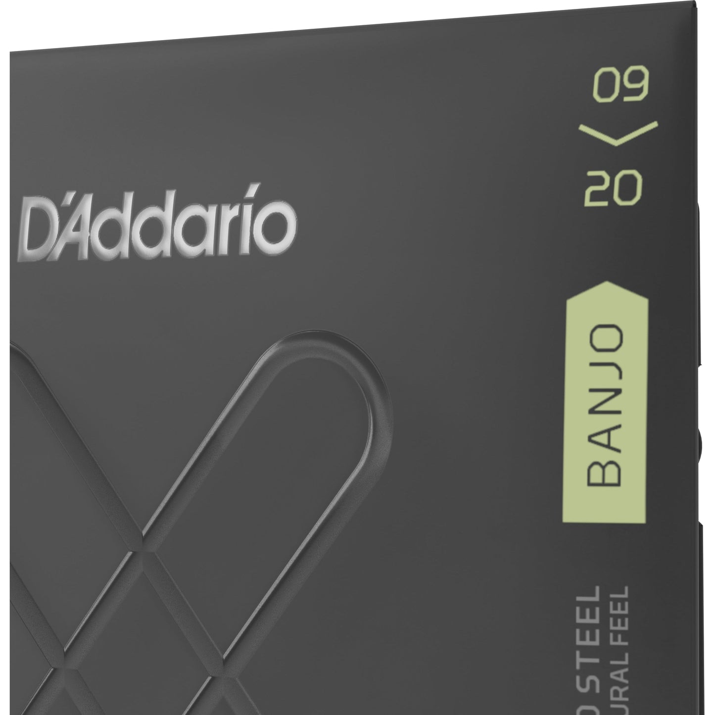 D'Addario XTJ0920 XT Nickel Plated Steel Banjo Strings, Light, 09-20