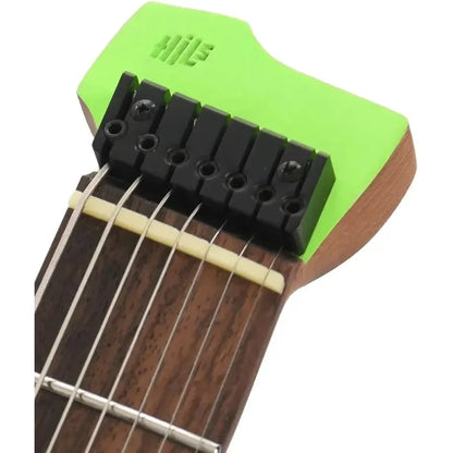 HILS HZ7 – Satin Neon Green – Headless 7-String Guitar