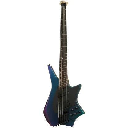HILS HZB5 – Gloss Mystic Purple – Headless 5-String Bass