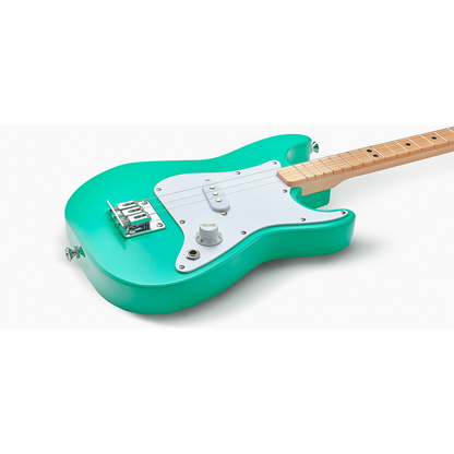 Fender X Loog Stratocaster 3-String Electric Guitar Green