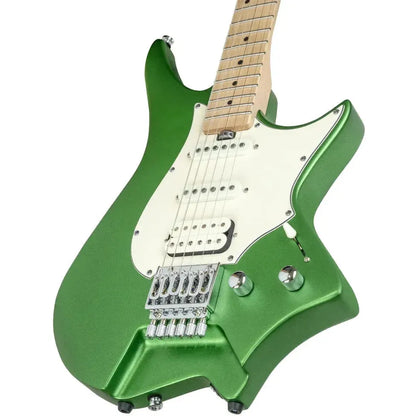 HILS HNS1M – Satin Metallic Emerald Green – Headless 6-String Guitar