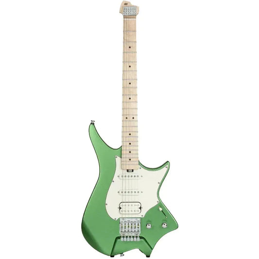 HILS HNS1M – Satin Metallic Emerald Green – Headless 6-String Guitar