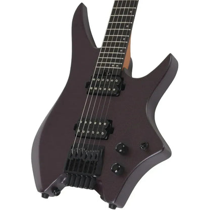 HILS HN3 – Satin Metallic Deep Purple – Headless 6-String Guitar