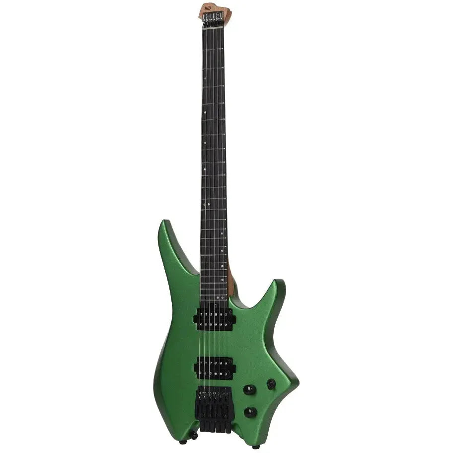HILS HN3 – Satin Metallic Emerald Green – Headless 6-String Guitar