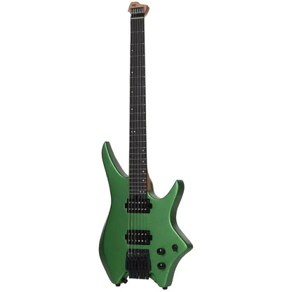 HILS HN3 – Satin Metallic Emerald Green – Headless 6-String Guitar