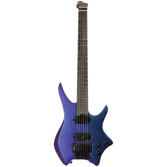 HILS HN6 – Gloss Ultra Violet – Headless 6-String Guitar