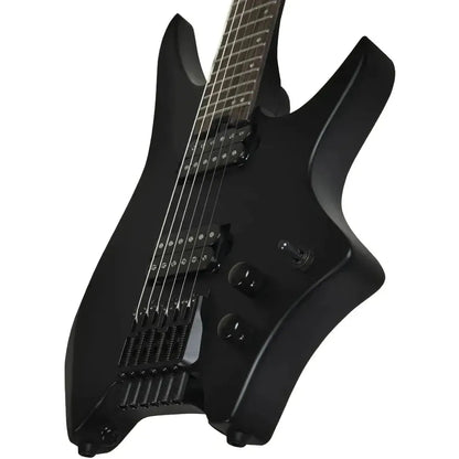 HILS HN3 – Satin Black – Headless 6-String Guitar