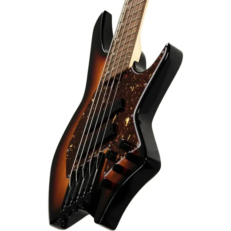 HILS HNB5 – Gloss Sunburst – Headless 5-String Bass