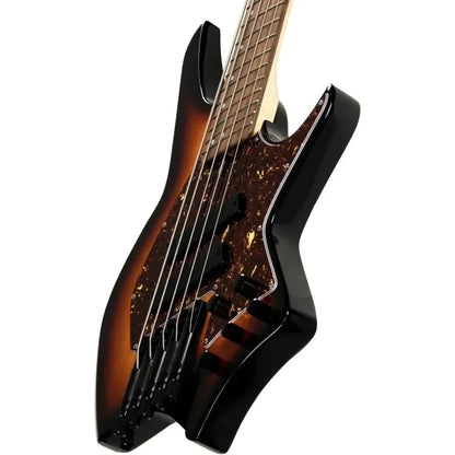 HILS HNB5 – Gloss Sunburst – Headless 5-String Bass