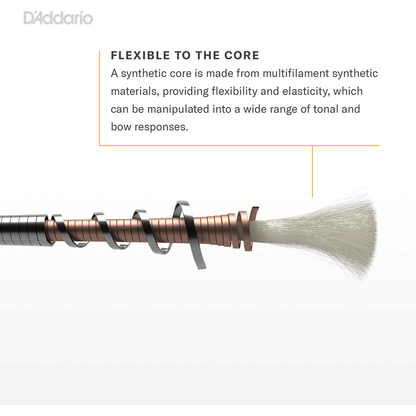 D'Addario Zyex Viola String Set – Long Scale – Medium Tension