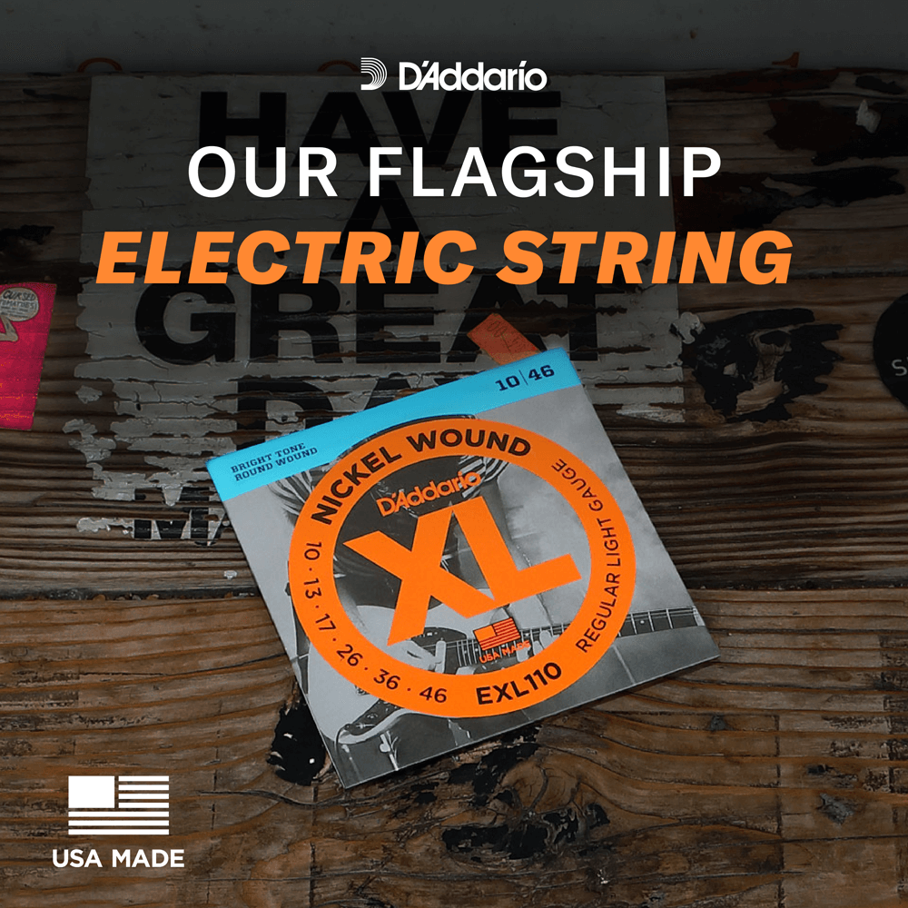 D'Addario XL Nickel Wound Electric Guitar Strings – Extra Super Light – 8-38