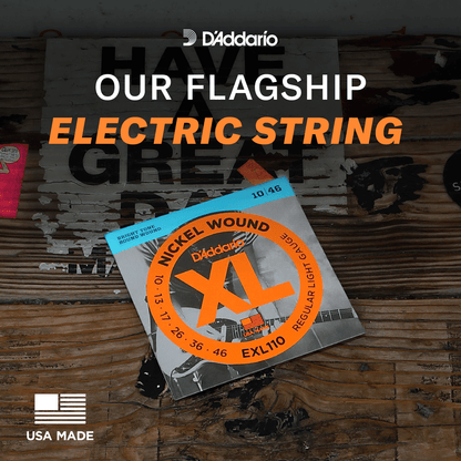D'Addario XL Nickel Wound Electric Guitar Strings – 7 String – Super Light – 9-54
