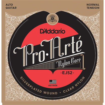 D'Addario EJ52 Pro-Arte Alto Guitar Strings, Normal Tension