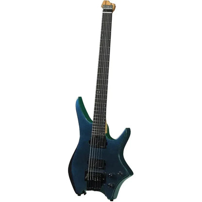 HILS HN6 – Gloss Cosmic Green – Headless 6-String Guitar