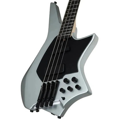 HILS HZB4 – Satin Silver – Headless 4-String Bass