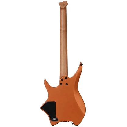 HILS HN3 – Satin Metallic Coral Orange – Headless 6-String Guitar