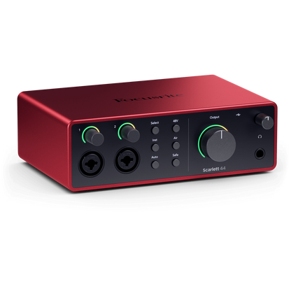 Focusrite Scarlett 4i4 4th Gen USB Audio Interface