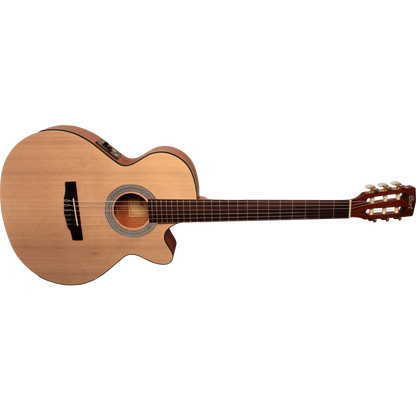 Cort CEC1 OP SLIM CLASSIC Open Pore Natural Classical Cutaway Acoustic Guitar