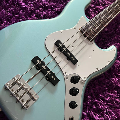 2010-2011 Fender JB-62 Jazz Bass '62 Reissue (Ice Blue Metallic) (MIJ)