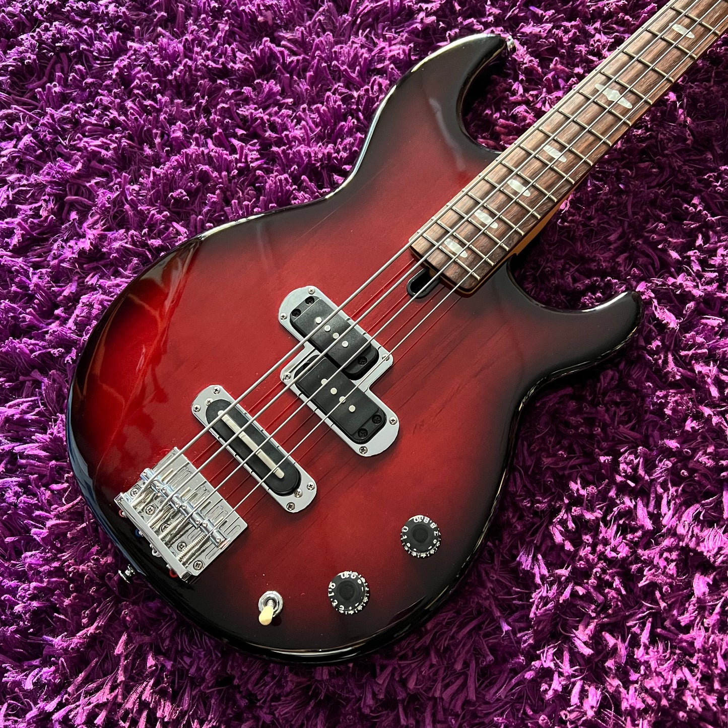 2000s Yamaha Broadbass BB414 Wine Red Burst