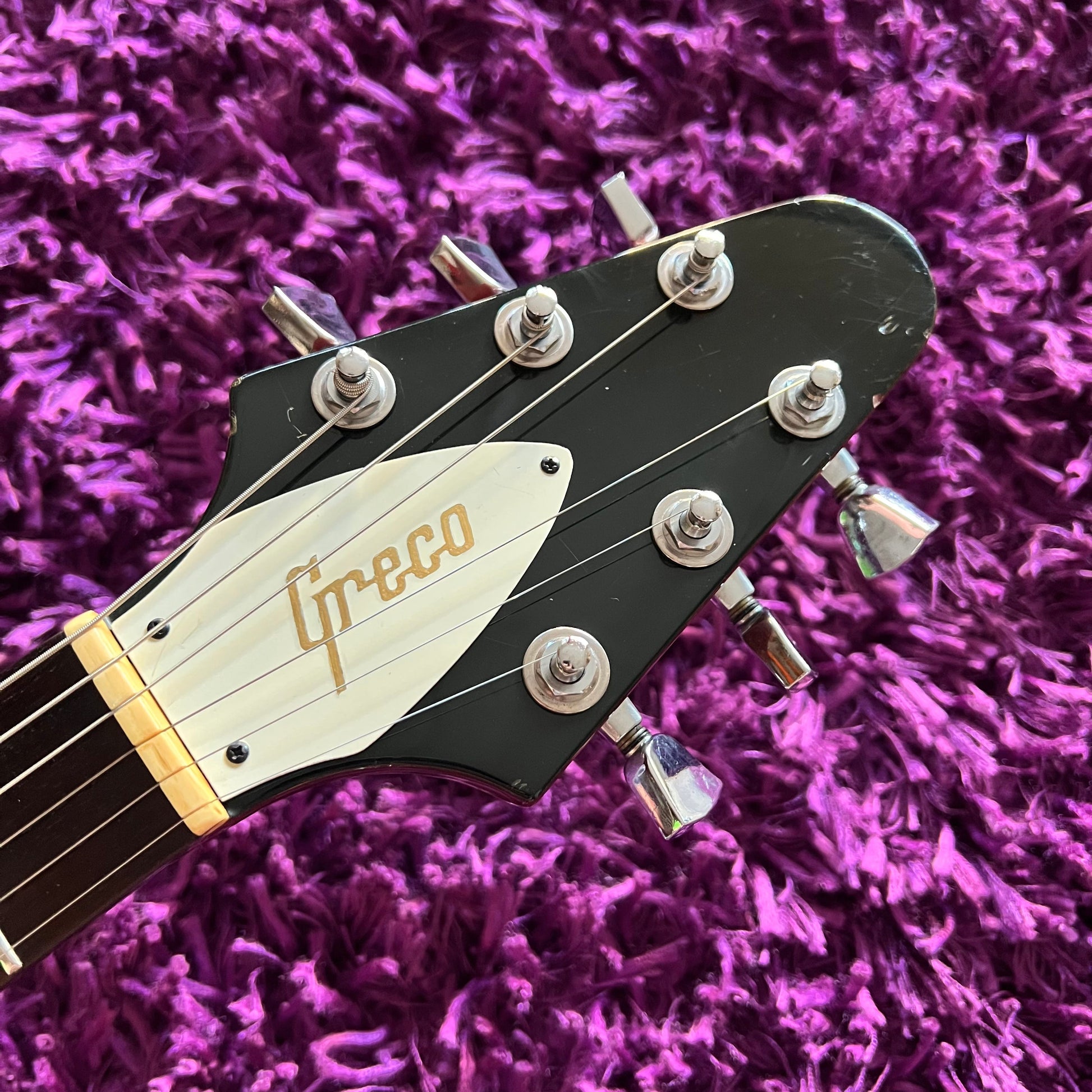 Greco FV-600 1978年製　Flying V custom Greco FV-600 Black 1978 Flying V custom type Electric Guitar