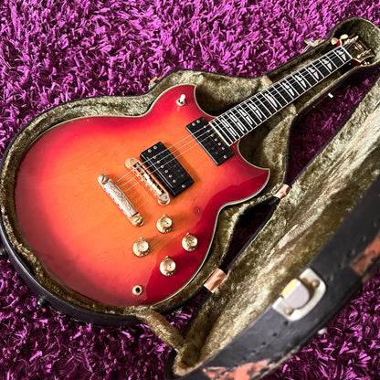 1980 Yamaha SG-1000 Double Cutaway Electric Guitar (Cherry Sunburst) (w/ OHSC)