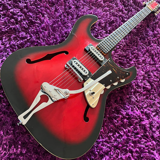 Early 1960s Inter-Mark Cipher Sentinel Hollow Body Guitar (MIJ)