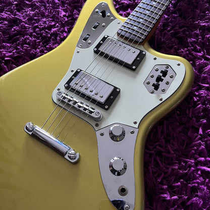 2002-2004 Fender JGS-75 Jaguar Special HH Vintage Gold (CIJ)