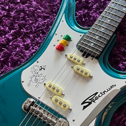 2001 Teisco SP-62 MB Spectrum Bizarre Electric Guitar (MIJ)