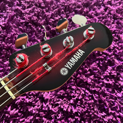 2000s Yamaha Broadbass BB414 Wine Red Burst