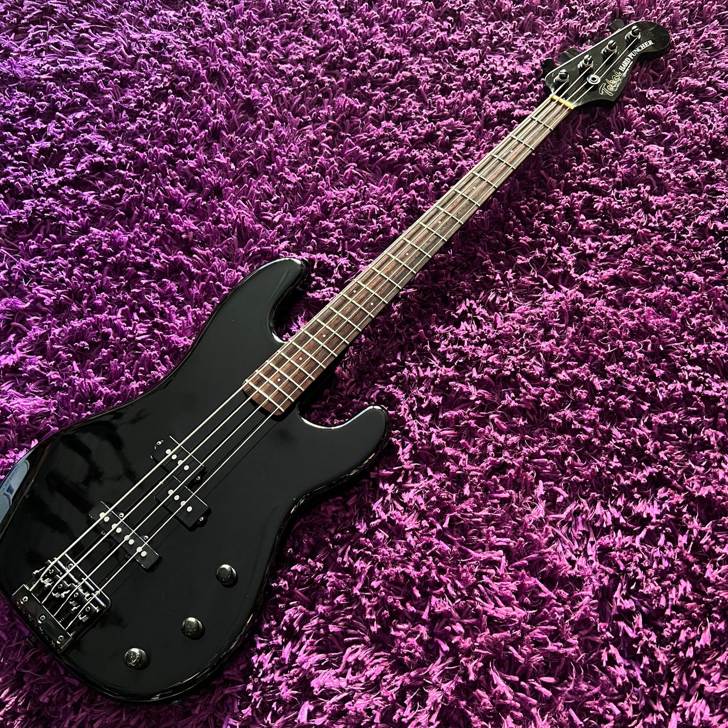 Tokai PJ-55 1980年代 日本製 Hard Puncher BLK 1980s Tokai Hard Puncher PJ-55 Precision Bass 1980s Blackout