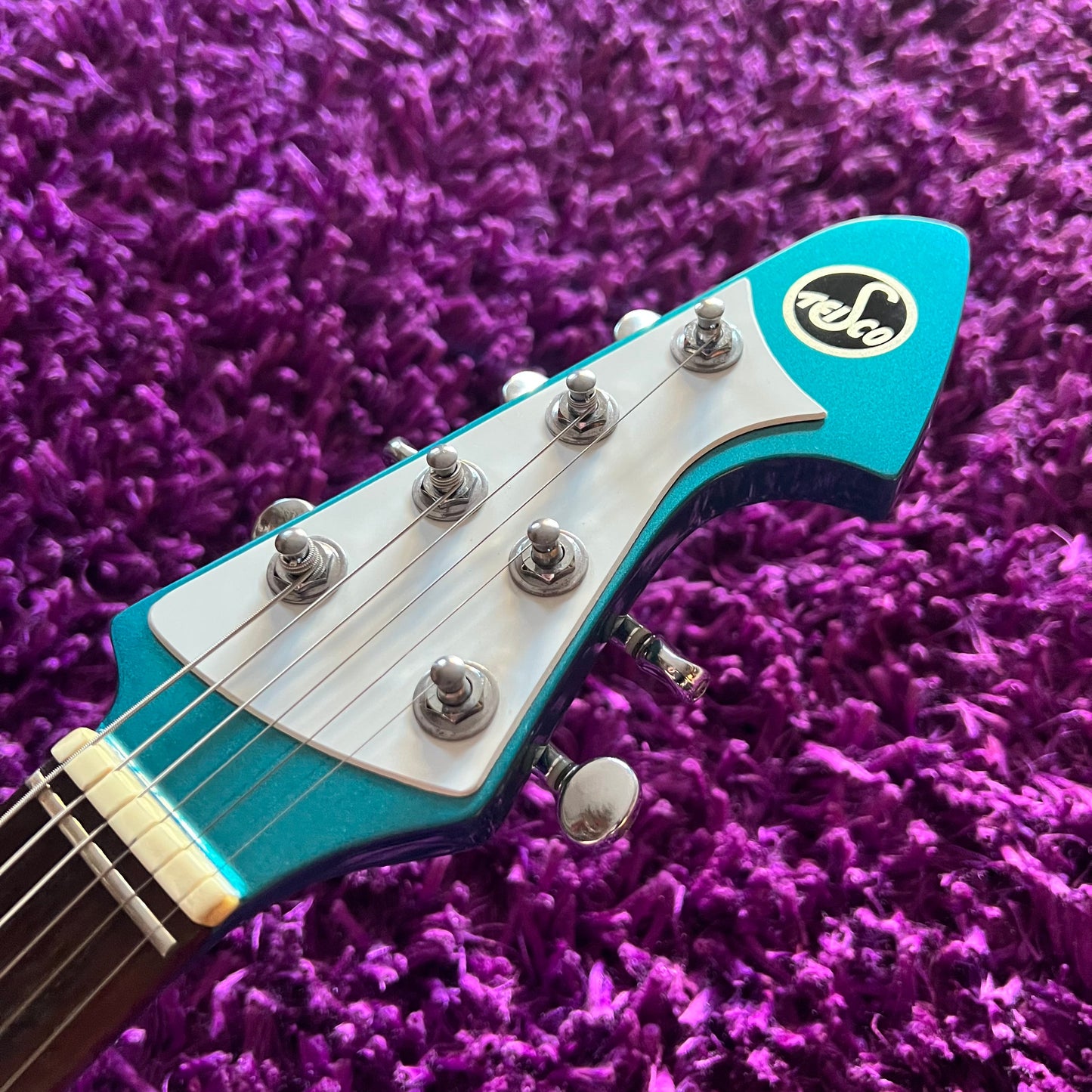 2001 Teisco SP-62 MB Spectrum Bizarre Electric Guitar (MIJ